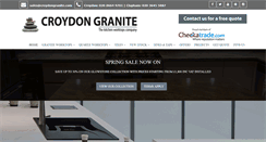 Desktop Screenshot of croydongranite.com