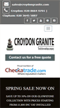 Mobile Screenshot of croydongranite.com